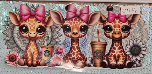 SB Giraffe & Pink Bow 2