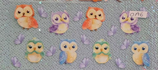 Pastel Owls