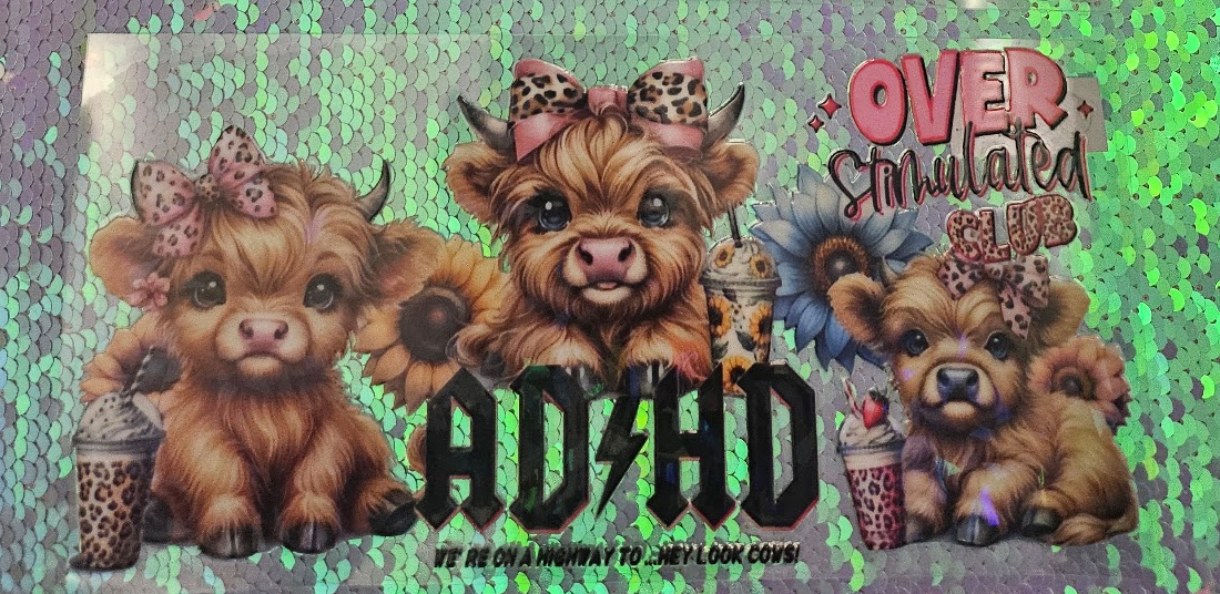 ADHD Highland Cow