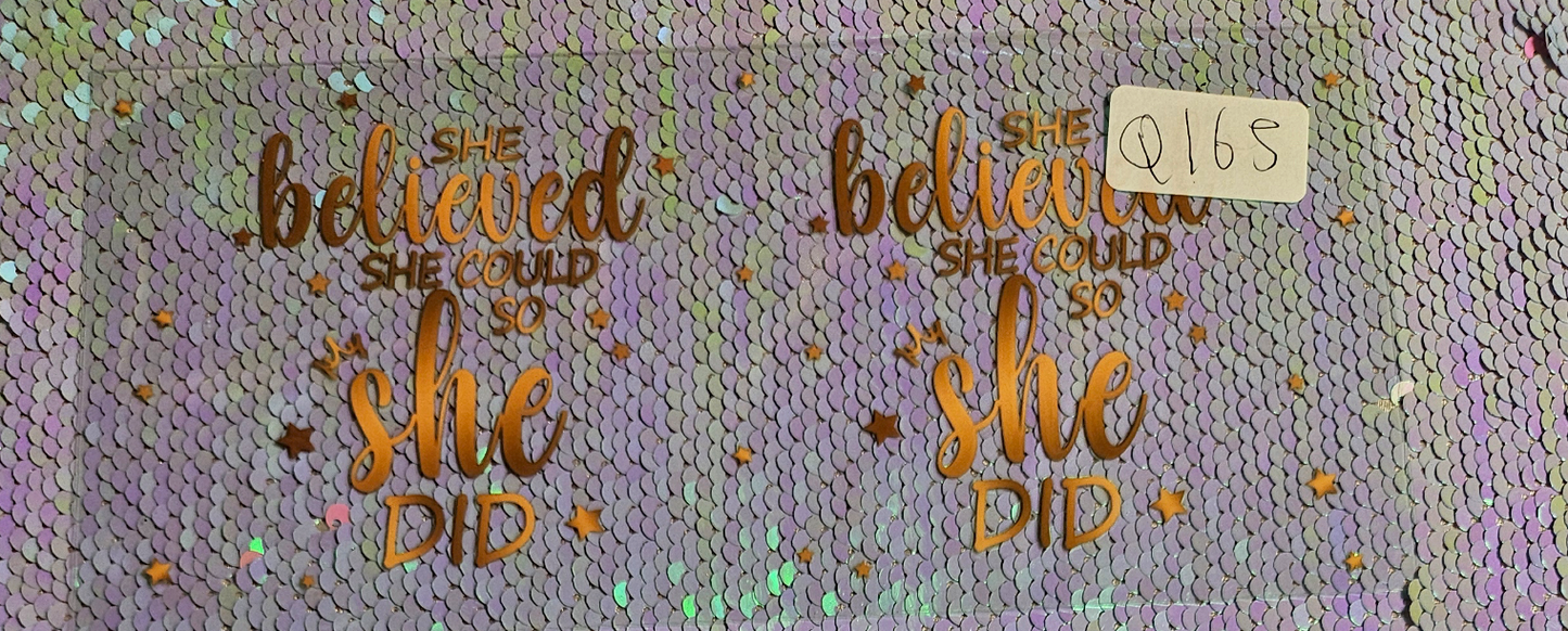 She Believed