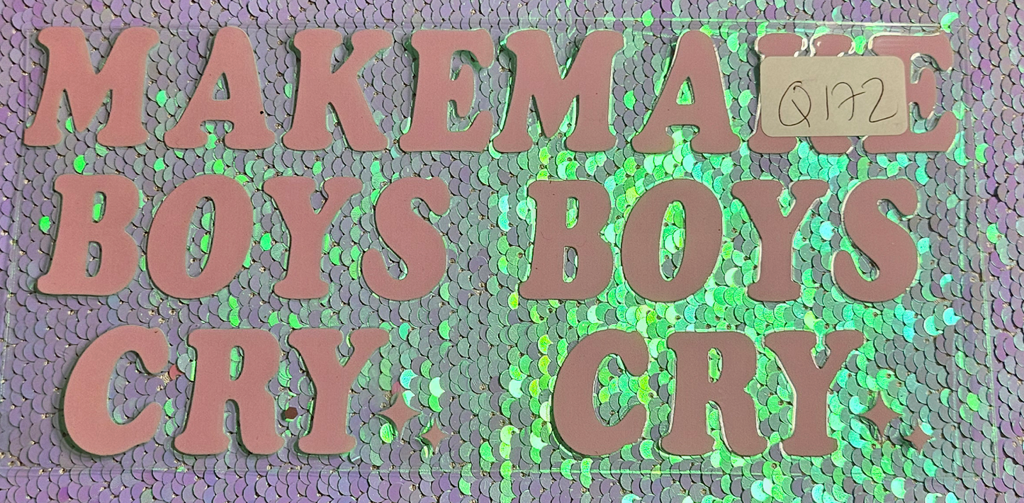 Make Boys Cry