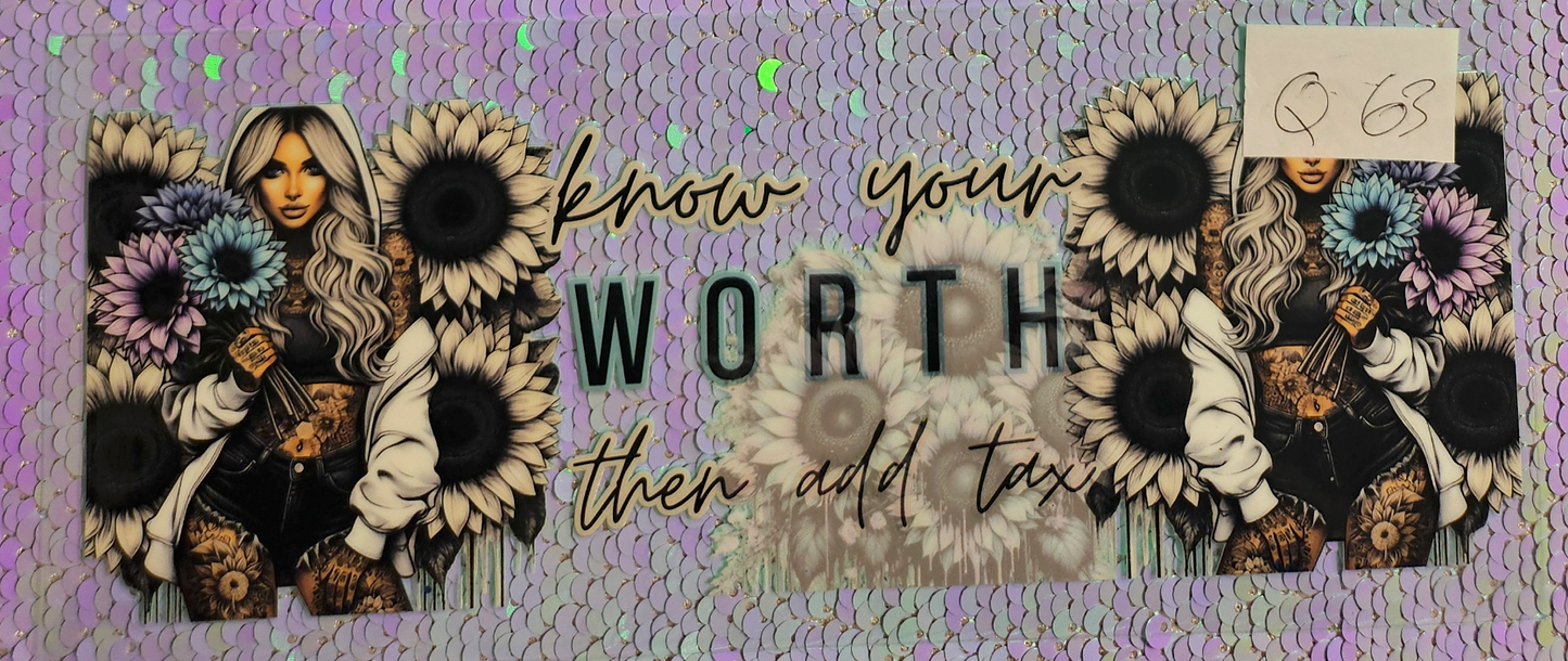 Know Your Worth