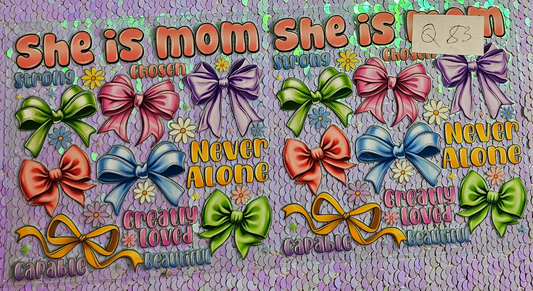 She is Mom