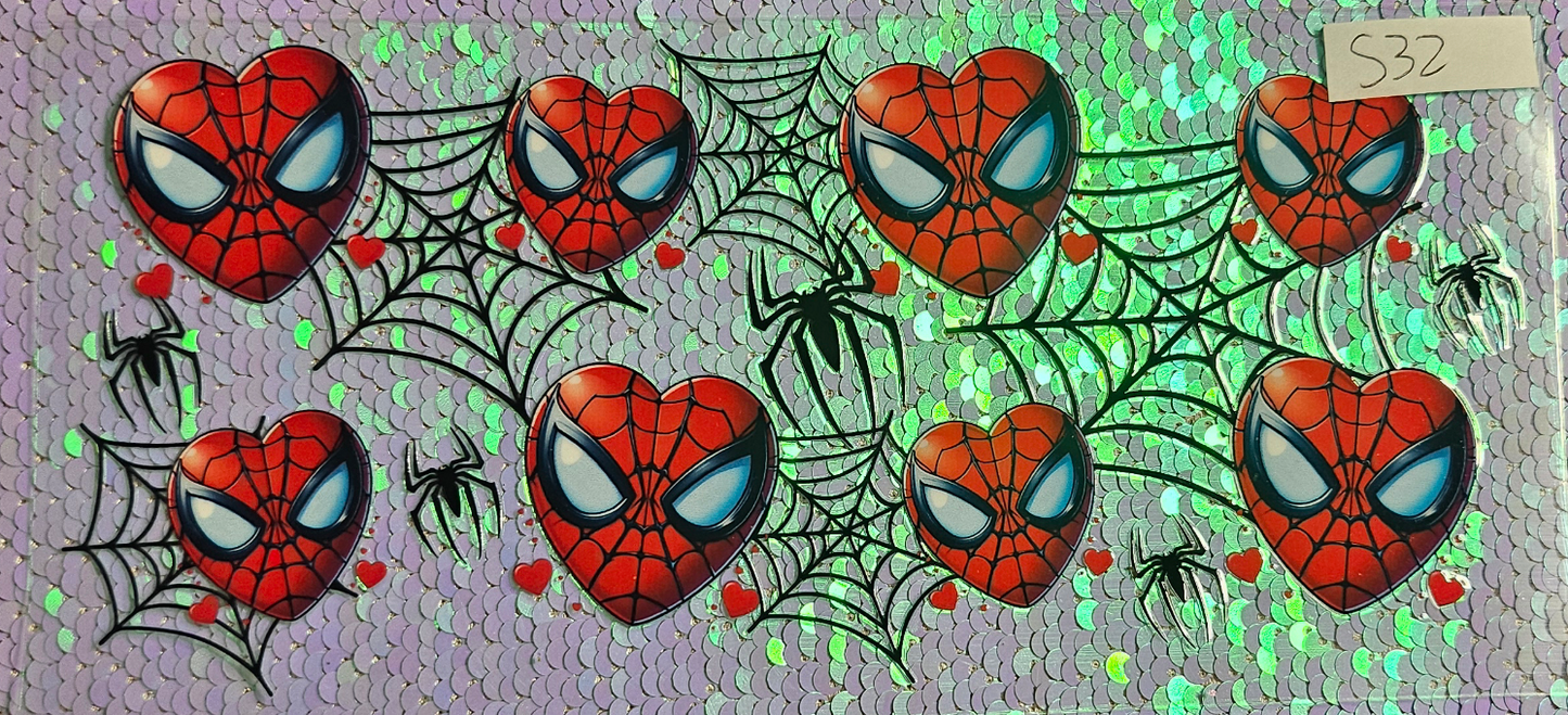 Spiderman Heart Head