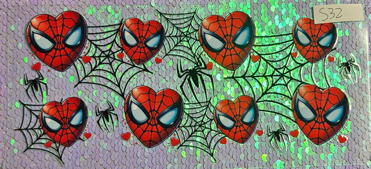 Spiderman Heart Head