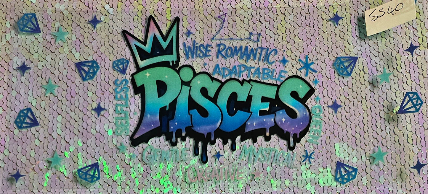 Pisces Graffiti