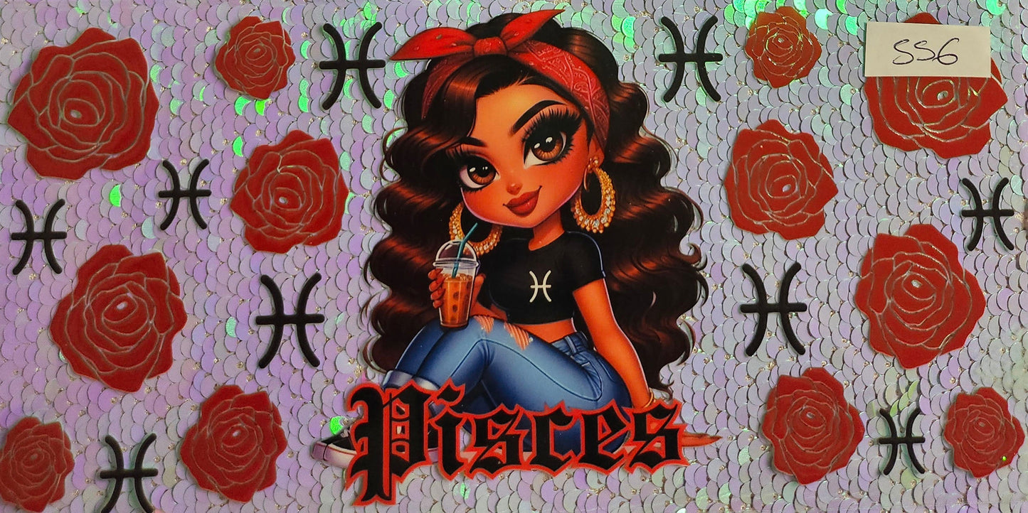 Latino Pisces Roses