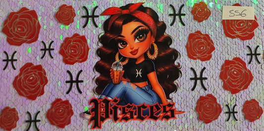 Latino Pisces Roses