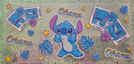 Stitch Ohana Polaroid