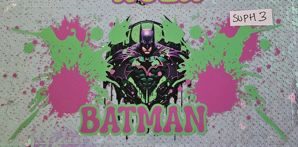 Splat Batman Purple/Green