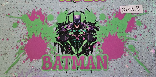Splat Batman Purple/Green