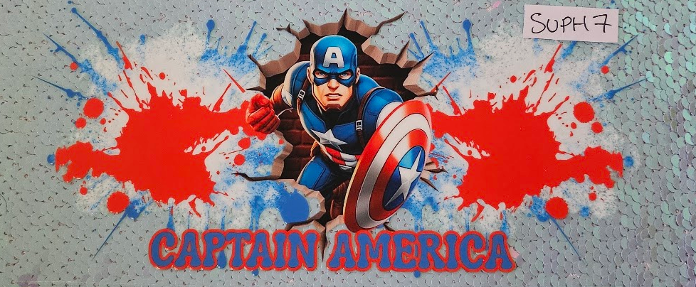 Splat Captain America