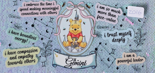 Pooh Zodiac Gemini