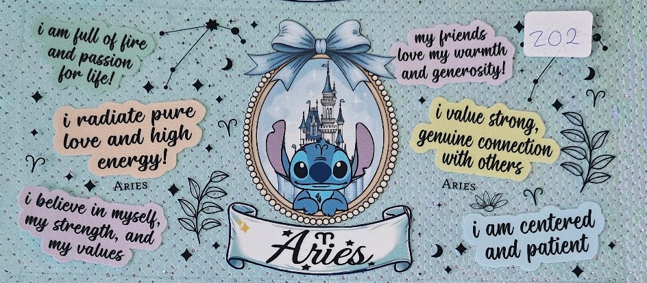 Stitch Zodiac Aries