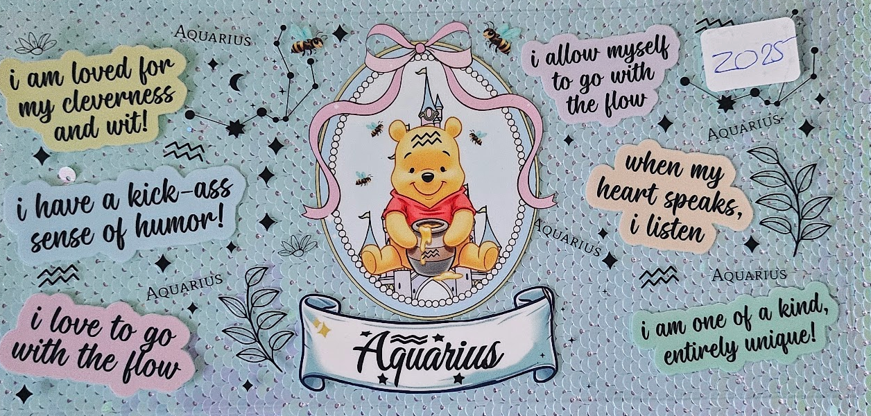 Pooh Zodiac Aquarius