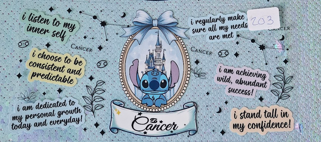 Stitch Zodiac Cancer