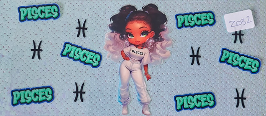 Urban Girl Zodiac Pisces