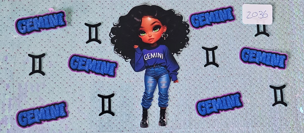 Urban Girl Zodiac Gemini