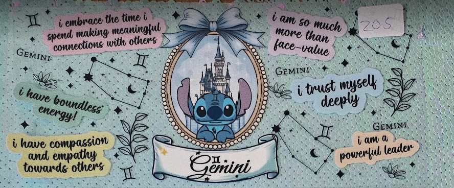 Stitch Zodiac Gemini