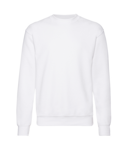 Adults Sweatshirt White